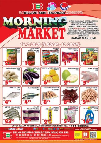 BILLION Seri Iskandar Morning Market Promotion (16 July 2020)