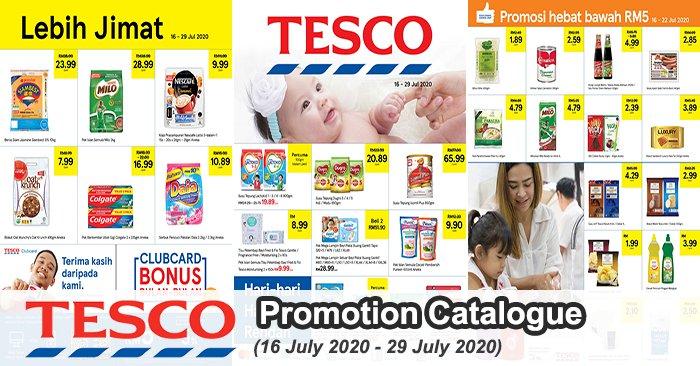 Tesco Promotion Catalogue (16 Jul 2020 - 29 Jul 2020)
