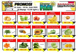 Sabasun Pasar Pagi Promotion (16 July 2020 - 18 July 2020)