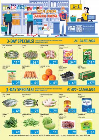Family Store July Special Promotion (20 July 2020 - 5 August 2020)