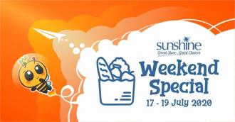 Sunshine Weekend Promotion (17 July 2020 - 19 July 2020)
