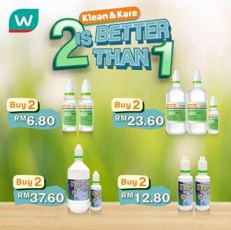Watsons Klean & Kare Buy 2 Special Price Sale (valid until 31 Jul 2020)