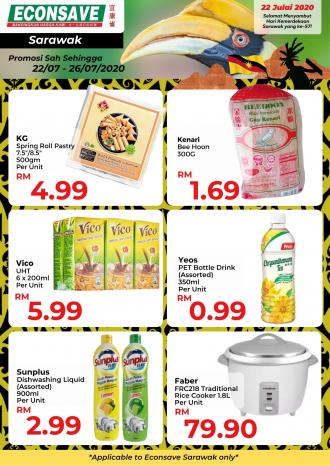 Econsave Special Promotion at Sarawak (22 July 2020 - 26 July 2020)