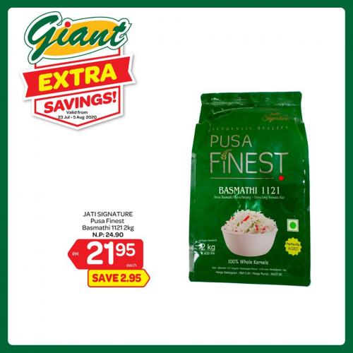 Giant Rice Promotion (23 July 2020 - 5 August 2020)