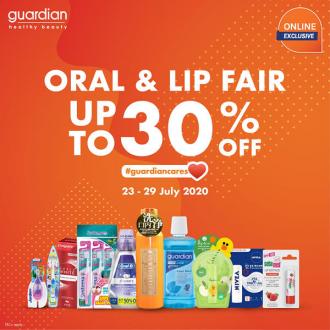 Guardian Oral & Lip Fair Online Sale Discount Up To 30% (23 Jul 2020 - 29 Jul 2020)