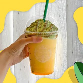 Starbucks Drive-Thru FREE Caramel Sweet Corn/Coffee Jelly Frappuccino Promotion (24 Jul 2020 - 26 Jul 2020)