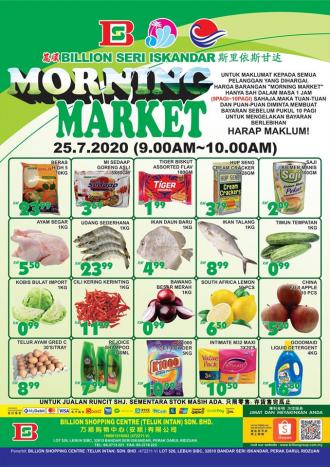 BILLION Seri Iskandar Morning Market Promotion (25 July 2020)