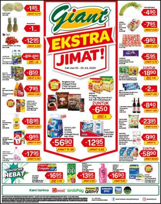 Giant Weekend Promotion (25 July 2020 - 26 July 2020)