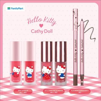 FamilyMart Hello Kitty Cathy Doll Makeup Collection