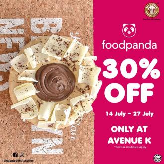 Big Apple Avenue K 30% OFF Promotion on Food Panda (14 Jul 2020 - 27