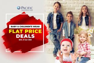 Pacific Hypermarket Baby & Children's Wear Flat Price Deals Promotion (valid until 31 July 2020)