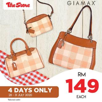The Store Giamax 4 Days Sale (28 Jul 2020 - 31 Jul 2020)
