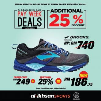 Al-Ikhsan Brooks Pay Week Deals Sale Additional 25% Discount (24 July 2020 - 2 August 2020)
