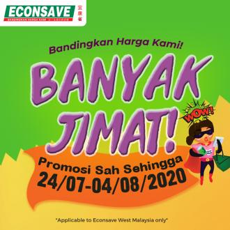 Econsave Banyak Jimat Promotion (24 July 2020 - 4 August 2020)