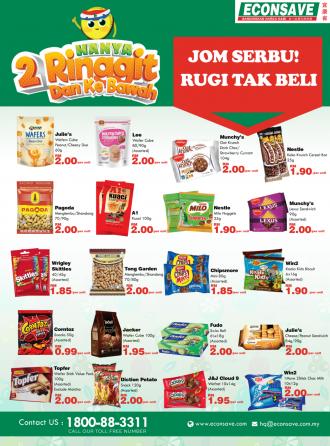 Econsave Snack RM2 & Below Promotion (29 July 2020 - 31 December 2020)