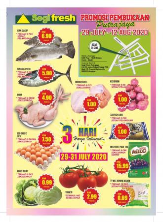 Segi Fresh Putrajaya Opening Promotion (29 July 2020 - 12 August 2020)