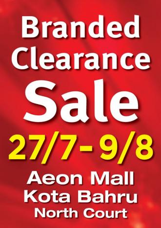 Branded Clearance Sale Up To 60% OFF at AEON Kota Bharu (27 July 2020 - 9 August 2020)