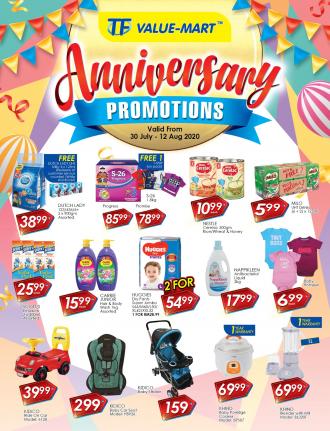 TF Value-Mart Anniversary Promotion Catalogue (30 July 2020 - 12 August 2020)
