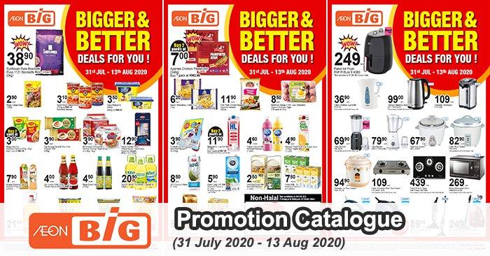 AEON BiG Promotion Catalogue (31 Jul 2020 - 13 Aug 2020)