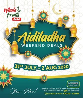 Whole Fruits Aidiladha Weekend Deals Promotion (31 July 2020 - 2 August 2020)