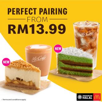 McDonald's Perfect Match Combo Coffee + Cake Promotion