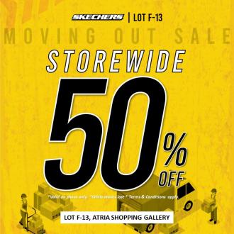 Skechers Atria Shopping Gallery Moving Out Sale 50% OFF (valid until 31 August 2020)