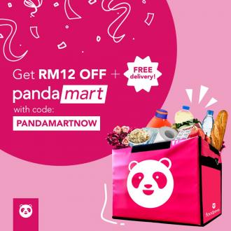 FoodPanda Pandamart FREE RM12 OFF + Free Delivery Promo Code Promotion