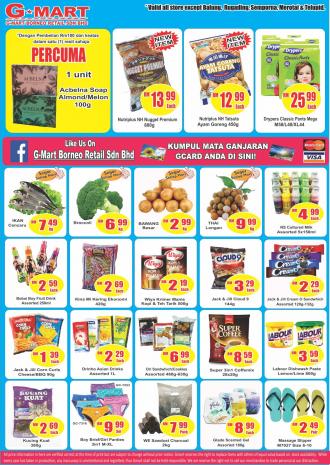 G-Mart Promotion (1 August 2020 - 15 August 2020)