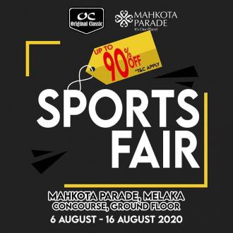 Original Classic Sports Fair Sale Up To 90% OFF at Mahkota Parade (6 Aug 2020 - 16 Aug 2020)
