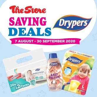 The Store Drypers Saving Deals Promotion (7 Aug 2020 - 30 Sep 2020)