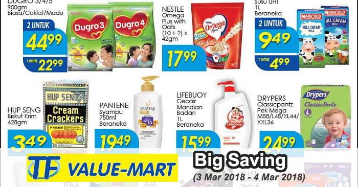 TF Value-Mart Big Saving Promotion (3 March 2018 - 4 March 2018)
