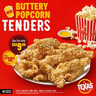 Texas Chicken New Buttery Popcorn Tenders