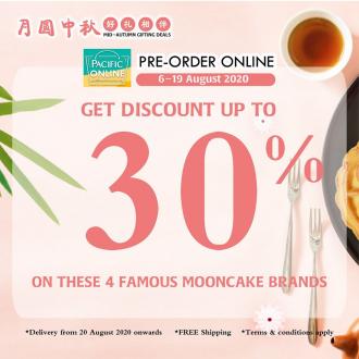 Pacific Hypermarket Mooncake Pre-Order Online Promotion Discount Up To 30% (6 August 2020 - 19 August 2020)