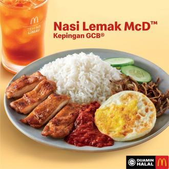 McDonald's Nasi Lemak McD Kepingan GCB