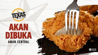 Texas Chicken Aman Central Opening Promotion FREE Food (16 Aug 2020 - 19 Aug 2020)