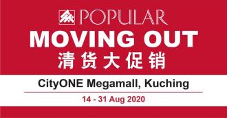 POPULAR CityOne Megamall Kuching Moving Out Sale (14 August 2020 - 31 August 2020)
