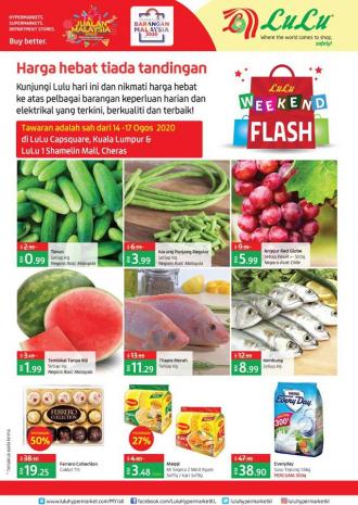 LuLu Hypermarket Weekend Promotion (14 Aug 2020 - 17 Aug 2020)