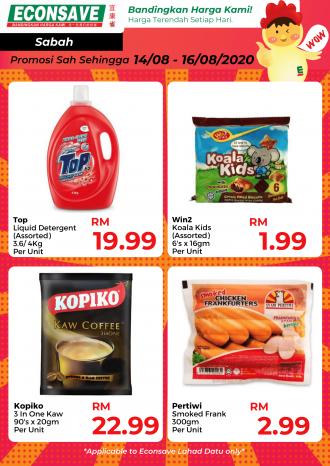 Econsave Sabah Weekend Promotion (14 August 2020 - 16 August 2020)