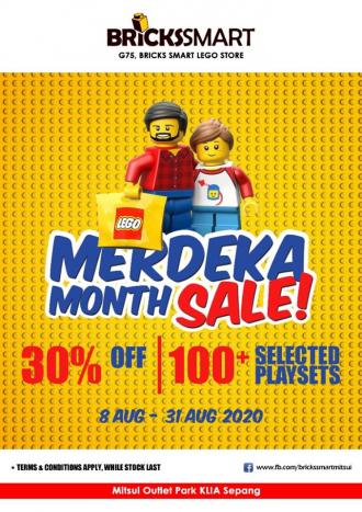 Bricks Smart Merdeka Month Sale at Mitsui Outlet Park (8 August 2020 - 31 August 2020)