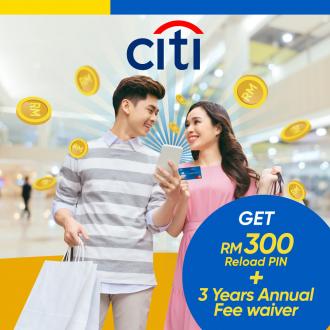 Touch 'n Go eWallet Apply Citi Credit Card FREE RM300 Reload Pin Promotion (14 August 2020 - 31 August 2020)