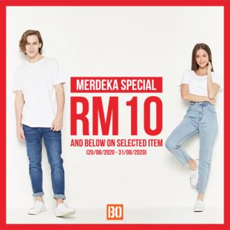 Brands Outlet Merdeka Sale RM10 & Below (20 Aug 2020 - 31 Aug 2020)
