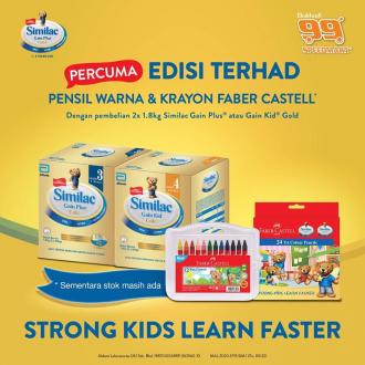 99 Speedmart Similac FREE Faber Castell Color Pencil & Crayon Promotion