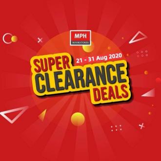 MPH Super Clearance Sale Up To 70% OFF at Vivacity and The Spring (21 August 2020 - 31 August 2020)