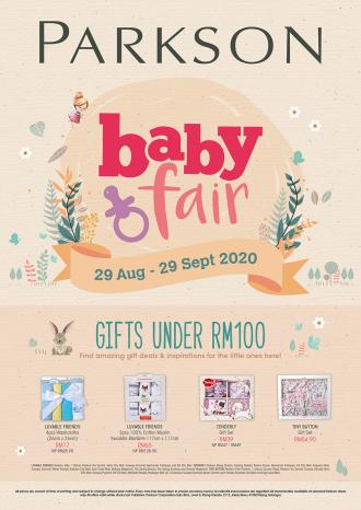 Parkson Baby Fair Promotion (29 August 2020 - 29 September 2020)