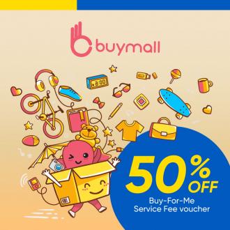 BuyMall 50% OFF Buy-For-Me Service Fee Voucher Promotion with Touch 'n Go eWallet (24 Aug 2020 - 30 Sep 2020)