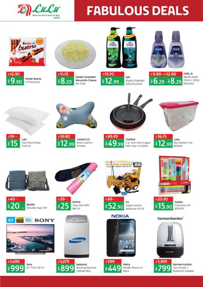 LuLu Hypermarket Fabulous Deals Promotion (25 August 2020 - 27 August 2020)