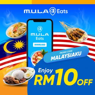 MULA Eats RM10 OFF Promo Code Promotion with Touch 'n Go eWallet (25 August 2020 - 6 September 2020)