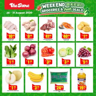 The Store Weekend Groceries & Fresh Deals Promotion (28 August 2020 - 31 August 2020)