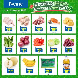 Pacific Hypermarket Weekend Groceries & Fresh Deals Promotion (28 August 2020 - 31 August 2020)