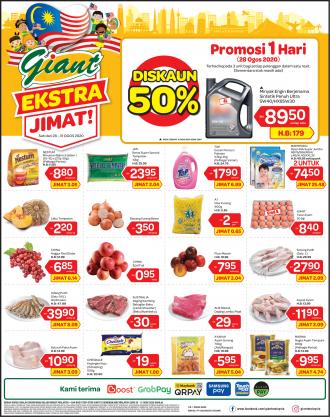 Giant Weekend Promotion (28 August 2020 - 31 August 2020)